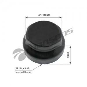 крышка ступицы !M136x2.5 SW110 \BPW ECO Plus 8-9t 300.369 MANSONS