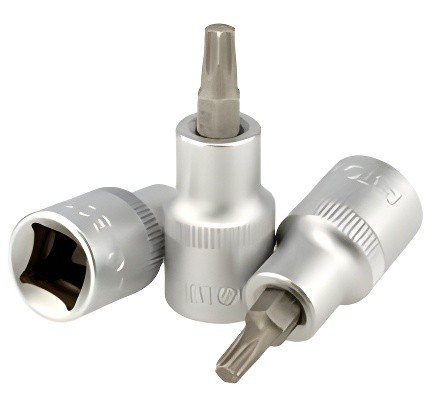 Головка торцевая с битой 1/2" Torx T27 "АвтоDело" (L=55 мм) 39327 AVTO DELO
