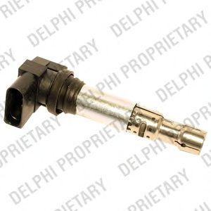 Катушка зажигания VW AUDI SEAT SKODA (1.2/1.4/1.6) (16V/FSI/TSI/TFSI) DELPHI CE2003012B1 DELPHI