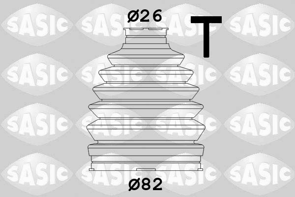 Пыльник ШРУСа MAZDA 6 05-12, NISSAN QASHQAI 1906063 1906063 SASIC