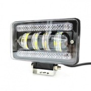 фара светодиодная! WL-700 2-режима (фара+ДХО), алюм.корп, IP67, 4+12 диодов, 780 5248 VYMPEL