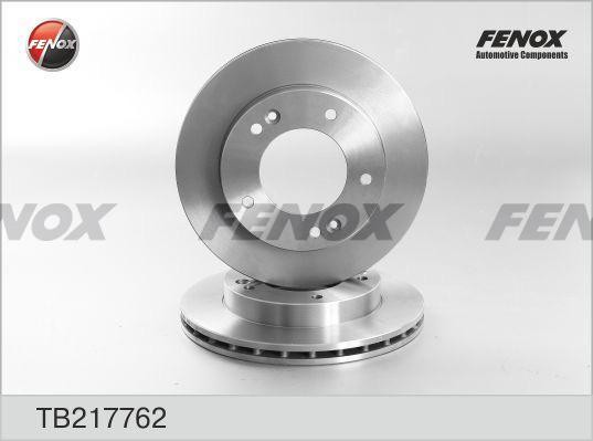 Диск тормозной передний  2шт TB217762 FENOX