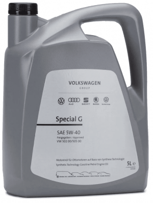 Масло моторное синтетическое VAG Special G 5W-40 5л GS55502M4 (GS55502M4EUR) GS55502M4 VAG