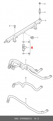 Деталь 07K 906 031 C VAG