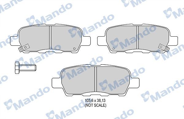 NISSAN TEANA QASHQAI TIIDA MBF015002 MANDO