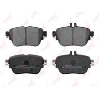 колодки дисковые! задние с антискрип. пл.\ MB W205 C180 1.6-2.0/2.2CDI 14> BD5376 LYNXAUTO