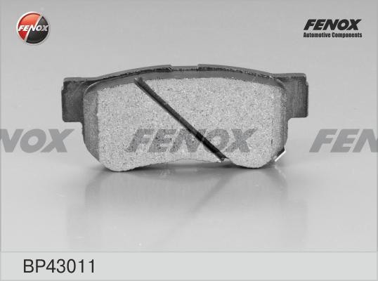 Колодки тормозные задние "FENOX" BP43011 BP43011 FENOX