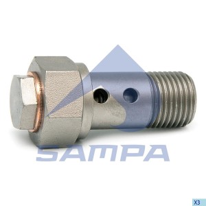 Клапан IVECO RENAULT перепускной SAMPA 077064 SAMPA
