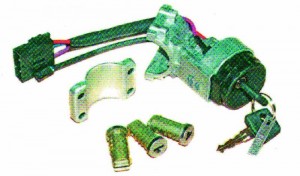 Замок зажигания ВАЗ-2123 с личинками ДААЗ 21230-6105006-00 DAAZ