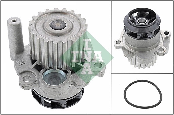 Насос водяной VW CADDY III, GOLF V, TRANSPORTER V, PASSAT (3C) 1.9TDI 538005410 538 0054 10 INA