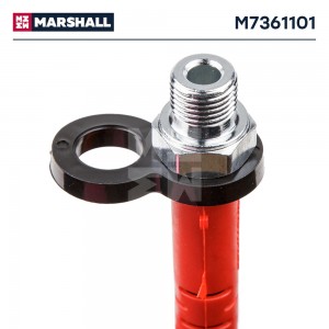 Шланг пневматический витой М16 L=4.0м (красный) MARSHALL M7361101 MARSHALL