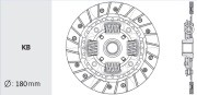 Диск сцепления DAEWOO Damas (91-) (0.8) (180мм) VALEO PHC DW19 VALEO PHC