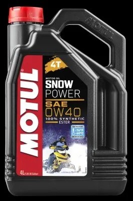Масло моторное MOTUL SNOWPOWER 4T 0W40 синт.4л 105892 MOTUL
