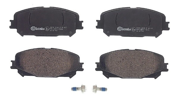 Колодки тормозные дисковые P68071 P68071 BREMBO