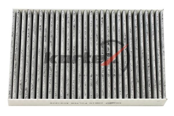 Фильтр воздушный салона RENAULT Fluence (10-) NISSAN Juke (11-) угольный KORTEX KC0102S KORTEX