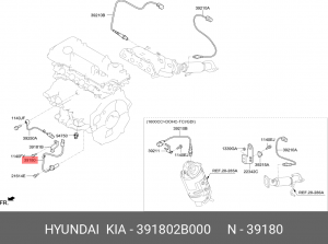 HYUNDAI/KIA 391802B000 HYUNDAI KIA