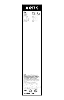 Щетка стеклоочистителя 530/575мм Aerotwin BOSCH 3 397 007 697 BOSCH