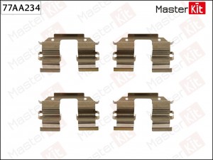 Комплект установочный тормозных колодок DAEWOO NEXIA, LANOS, MATIZ 09-98-, CHEVR 77AA234 MASTER KIT