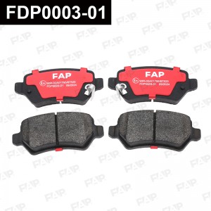 Тормозные колодки дисковые смесь CERAMIC FDP0003-01 FDP0003-01 FAP