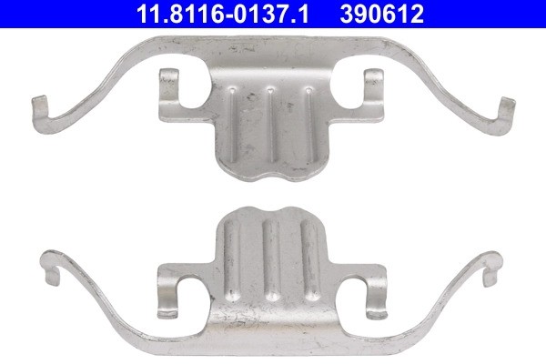 пружина прижимная!\ BMW 1/3/5/X1 E81/E82/E87/E88/E90/E60/E84 1.6-3.0/d 03> 11.8116-0137.1 ATE