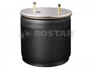 Рессора пневматическая со стаканом; (2 шп.+возд. / 4 отв.); SAF 2618 пластиковый R4022DGL03A ROSTAR