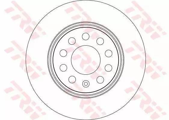 VW GOLF V/AUDI A3 [8P] 280*22 DF4294 TRW