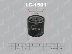 CHEVROLET LACETTI/CAPTIVA LC-1501 LYNXAUTO