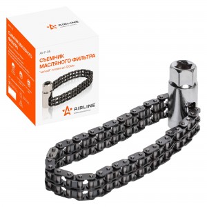 СЪЕМНИК МАСЛЯНОГО ФИЛЬТРА ЦЕПНОЙ для фильтров с диаметром до 120 мм AK-F-05 AIRLINE