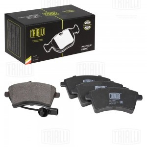 Колодки торм. Renault Kangoo II (07-) диск. перед. т/с Bosch (в компл. с датч.)  PF4389 TRIALLI