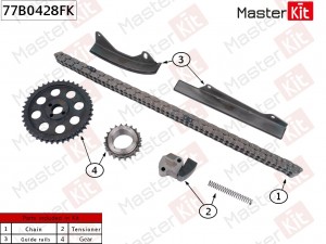 Комплект цепи ГРМ NISSAN Z20 Z20E Z22 Z22E 77B0428FK 77B0428FK MASTER KIT
