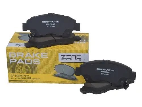 колодки дисковые передние! Honda Civic 1.3i-1.6i &16V 91-01 Z07540 ZENTPARTS