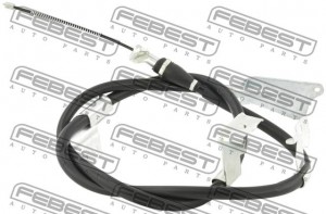 Трос ручника левый NISSAN ALMERA CLASSIC 0299-BCB10RSLH 0299-BCB10RSLH FEBEST