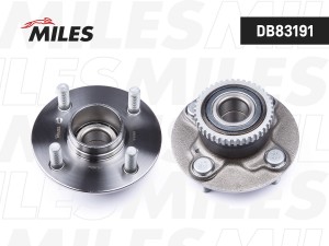 Ступица колеса задняя с подшипником с ABS SUZUKI BALENO/LIANA 95- (SKF VKBA6980) DB83191 MILES