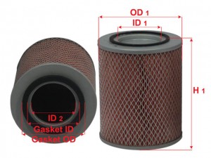 Фильтр воздушный A1514 SAKURA