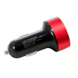 Устройство зарядное в прикуриватель 2USB 12-24V 2.1A с вольтметром WIIIX UCC225VM WIIIX