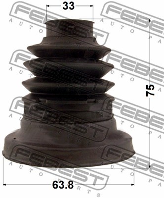 Пыльник ШРУСа внешний MERCEDES BENZ E-CLASS 211 4 MATIC 2002-2009 1617P-212R 1617P-212R FEBEST