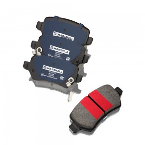 Торм. колодки дисковые задн. PLUS Opel Astra G, H 98-, Corsa C 00-, Meriva A, B  M2623415P MARSHALL