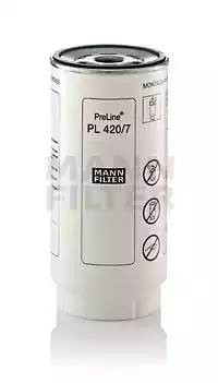 Элемент фильтрующий MERCEDES Actros топливный (для PreLine PL 420) MANN PL4207X MANN FILTER