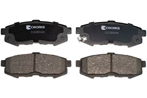 Тормозные колодки задние, Low Metallic C12CR0184 C12CR0184 CWORKS