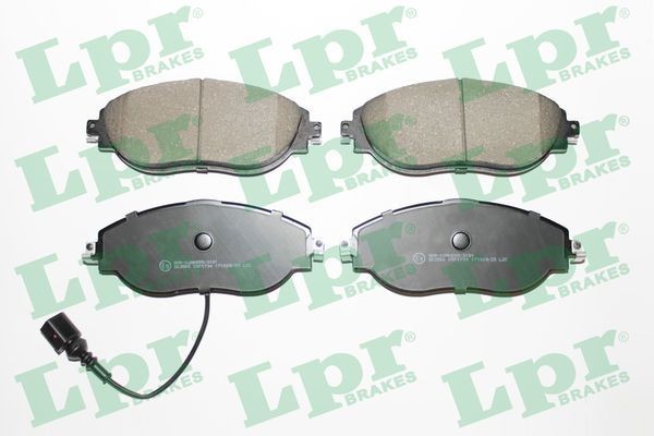 Колодки тормозные дисковые 05P1734 05P1734 LPR