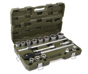 Набор инструмента  17пр 3/4"DR 6-гр головки 19-50мм /Дело Техники/ 630717 DELO TEHNICI