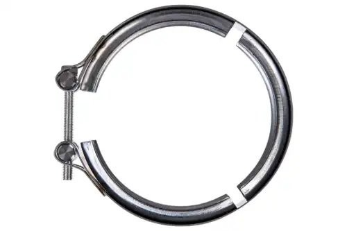 хомут глушителя! (нерж) Premium D=127/151 V-образный\ DAF F65/75/85/95/105CF/XF/ Z58502 ZENTPARTS