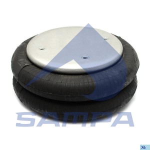 Пневморессора BPW (двухсекционная) SAMPA SP 55300-2P22 SAMPA