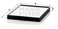 Фильтр салонный CU2628 CU2628 MANN FILTER