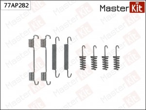 Комплект установочный барабанных колодок Mercedes-Benz SPRINTER 4-t Фургон (904) 77AP282 MASTER KIT