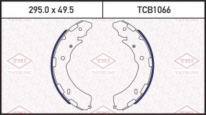 Колодки тормозные барабанные MITSUBISHI L200 05-SUBARU Legacy/Outback 09- TCB106 TCB1066 TATSUMI