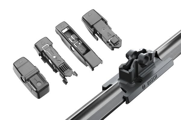 Щетка стеклоочистителя бескаркасная Aerotwin Plus 500мм Multi-mount 7 крепл. 3 397 006 947 BOSCH