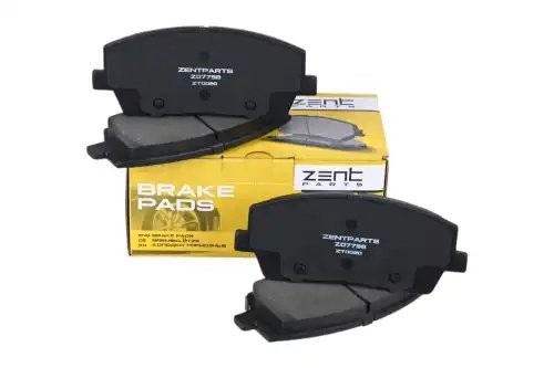 колодки тор. диск. перед. с антиск. пл.! (P30116)\ Hyundai Santa Fe 2.0D/2.2D 18 Z07798 ZENTPARTS