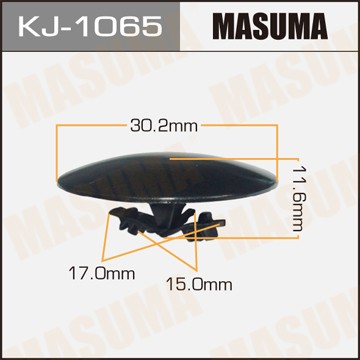 Пистон обивки универсальный MASUMA KJ1065 MASUMA