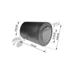 Втулка SAF рессоры резиновая (50x92x121мм) MANSONS TRB8642 MANSONS